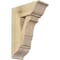 Ekena Millwork Balboa Traditional Rough Sawn Bracket w/ Offset Brace, Douglas Fir, 8"W x 18"D x 26"H BKT0806X18X26BOA01RDF - alternate 1